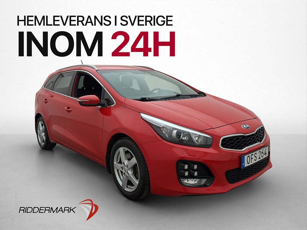 Kia Ceed SW 1.6 136hk GT-Line Kamera Navi Rattvärme
