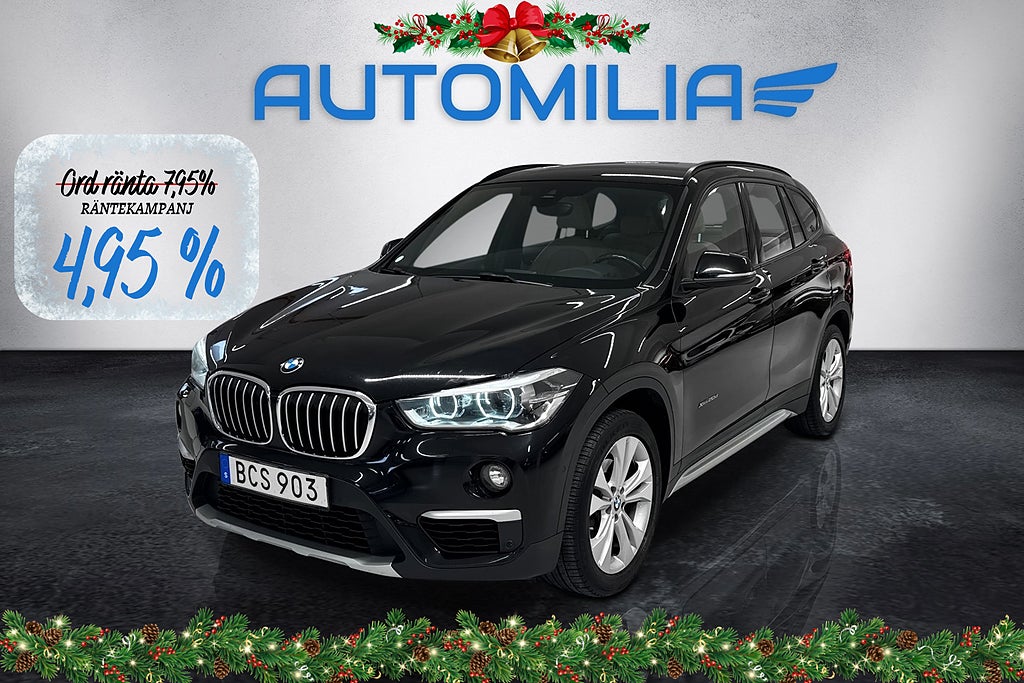 BMW X1 xDrive20d Steptronic *** RÄNTEKAMPANJ 4,95% ***