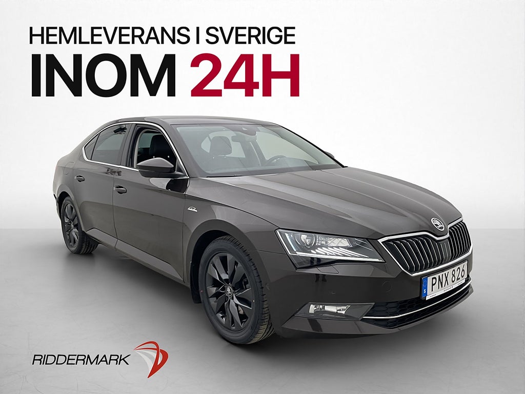 Skoda Superb 2.0 TDI 4x4 L&K D-Värm Canton Skinn Kamera Drag