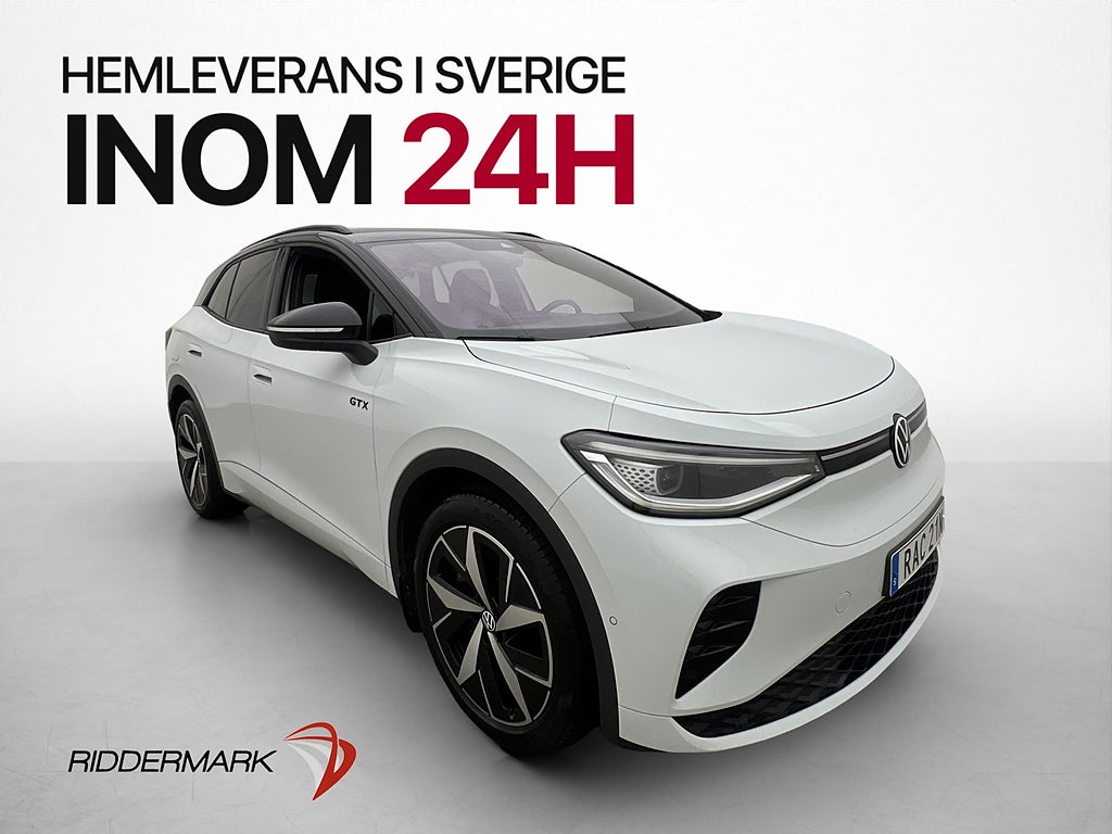 Volkswagen ID.4 GTX Värmare Kamera IQ.Light CarPlay Dragkrok