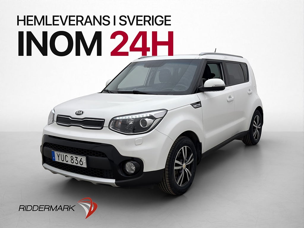 Kia Soul 1.6 132hk GLS B-Kamera Navi CarPlay Drag