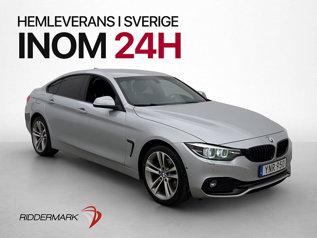BMW 420D xDrive Sport line M&K-Värmare HiFi  Surround Navi