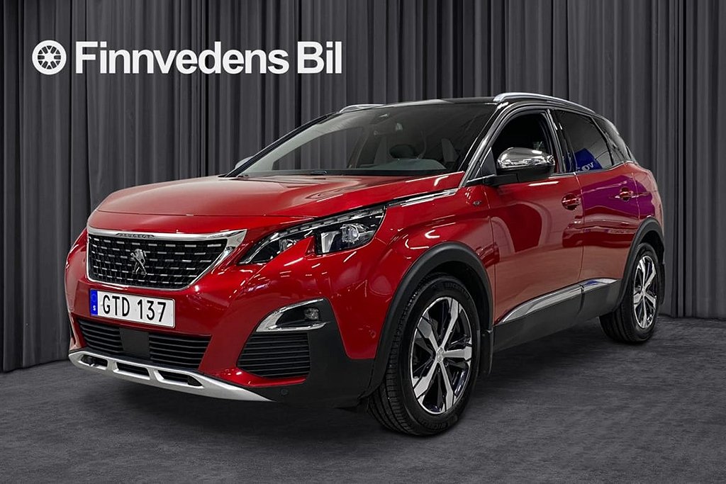 Peugeot 3008 2.0 BlueHDI EAT GT *Navi/V-Hjul/Drag*