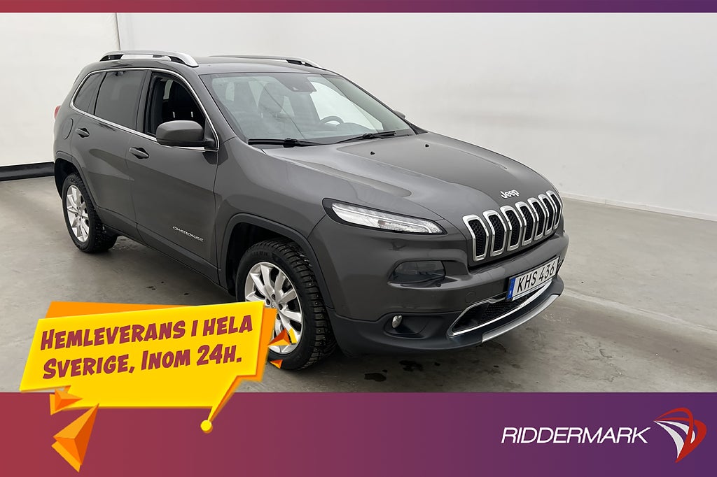 Jeep Cherokee 2.2 CRD 4WD Limited Kamera Skinn Navi