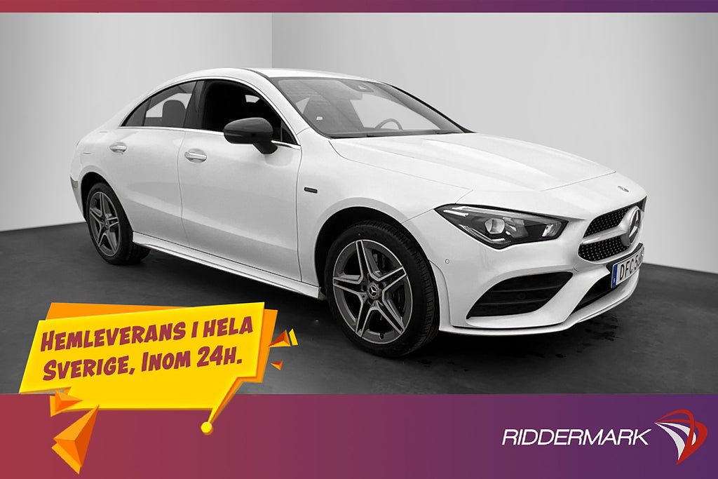 Mercedes-Benz CLA 250 e Coupé AMG Värm Widescreen Kamera