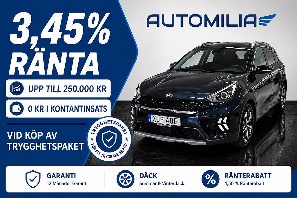 Kia Niro Hybrid Advance Plus, Kamera, Navi SUPERLÅG RÄNTA 3,45 %