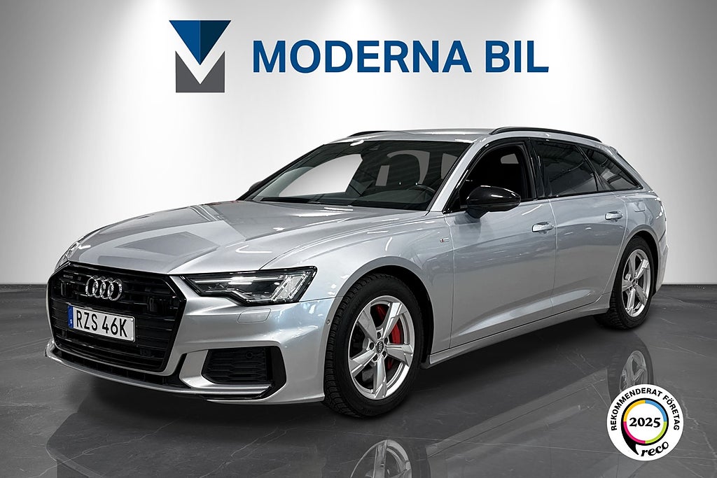 Audi A6 Avant 55 TFSI e Quattro 367hk S-Line Moms Värmare Drag