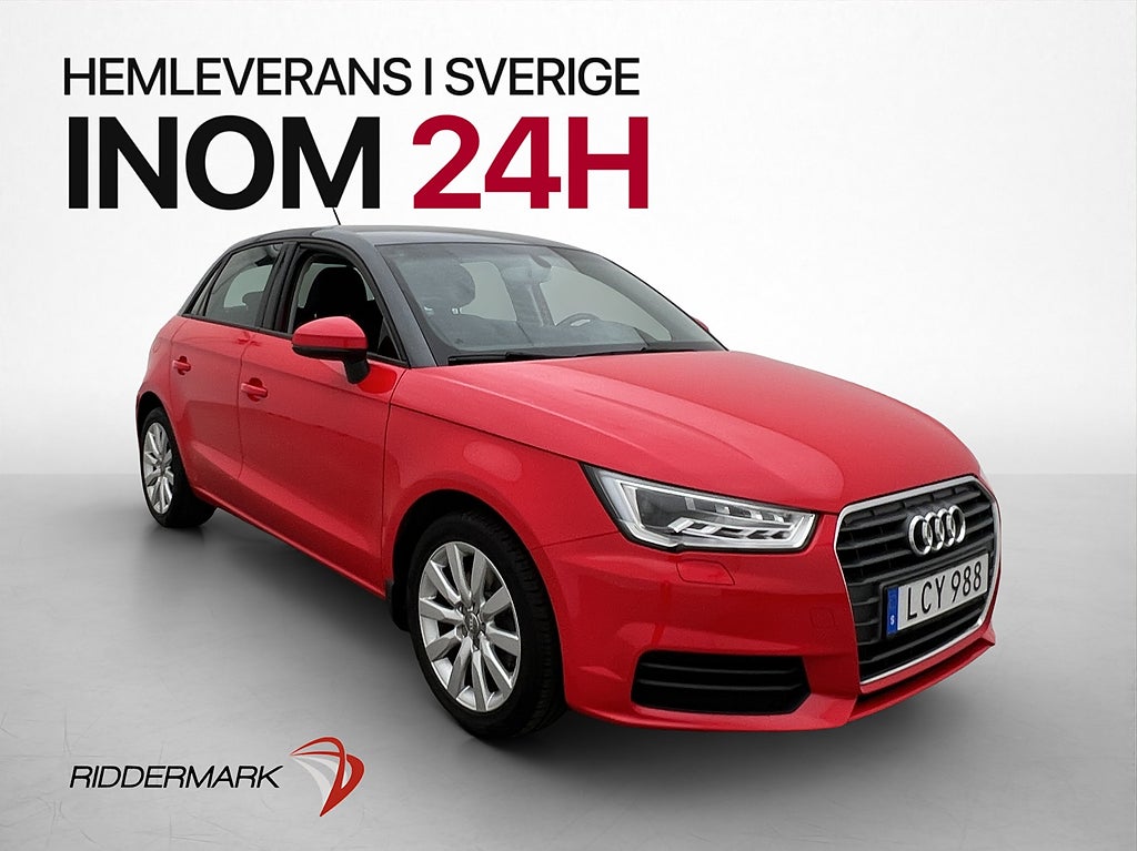 Audi A1 Sportback 1.4 TFSI 125hk Sport Edition 1-Brukare
