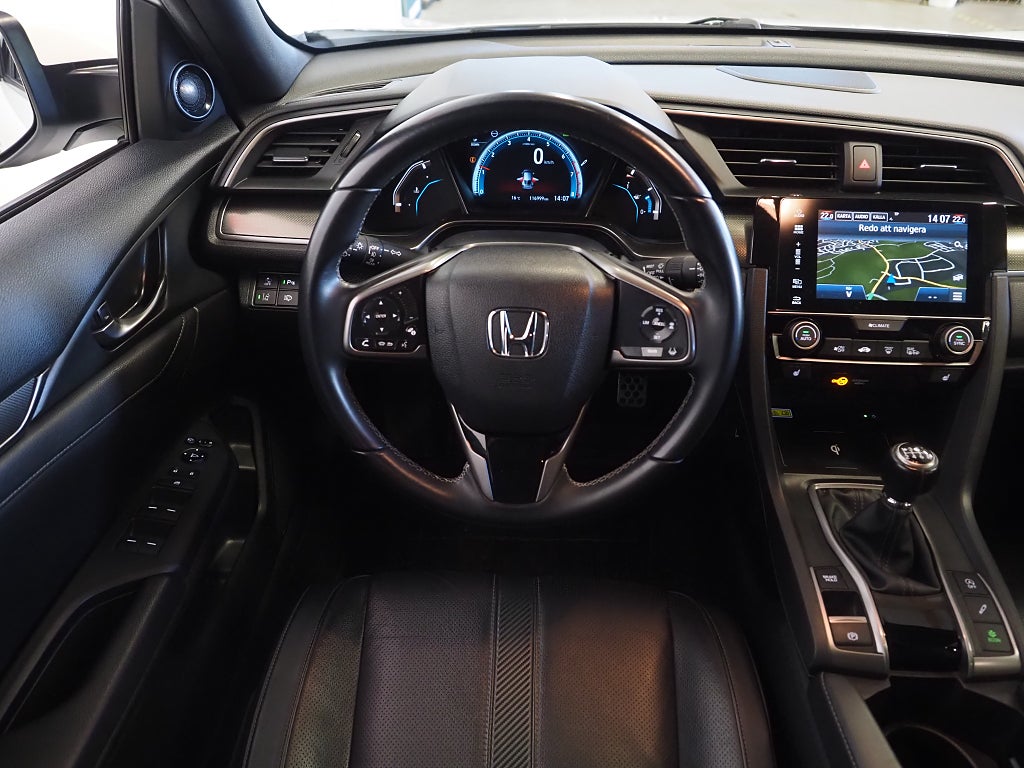 Honda Civic 1.5 i-VTEC Turbo 182hk Prestige |Pano|Kamera|Nav|Skinn| 2017