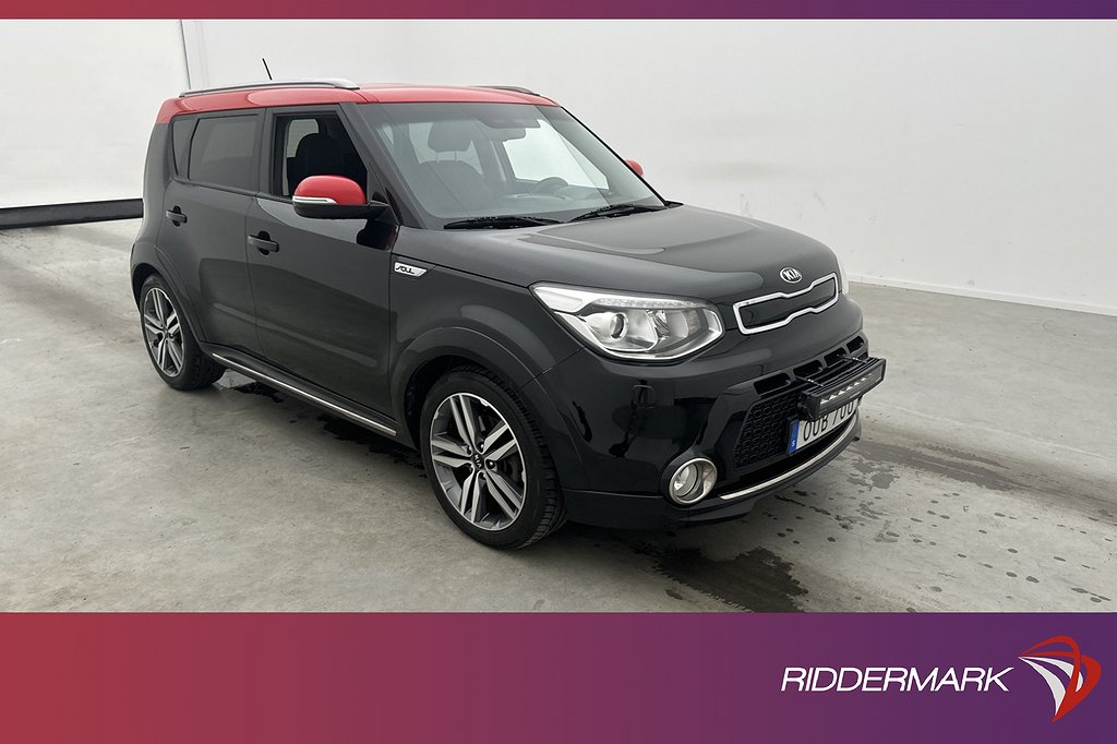 Kia Soul 1.6 CRDi 136hk Advance Kamera Rattvärme Dragkrok