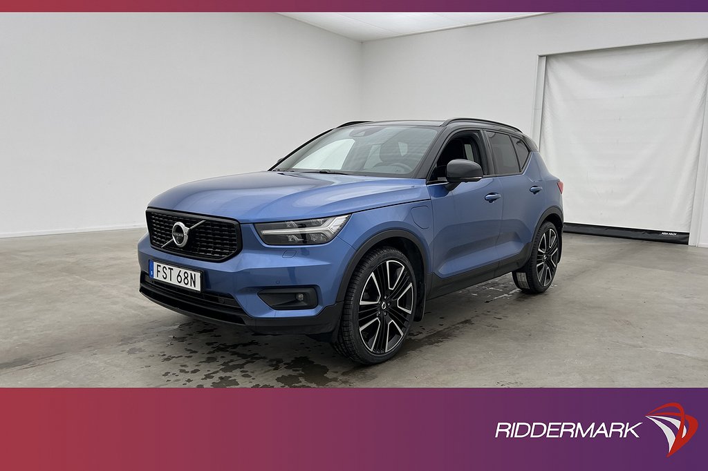 Volvo XC40 Recharge T4 R-Design VOC Pano H/K Värm 360° Drag