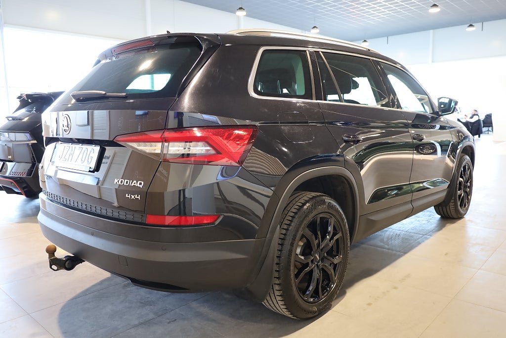 Skoda Kodiaq TDI 190hk 4x4 7-Sits |Drag|D-värm|Cockpit|Läder|