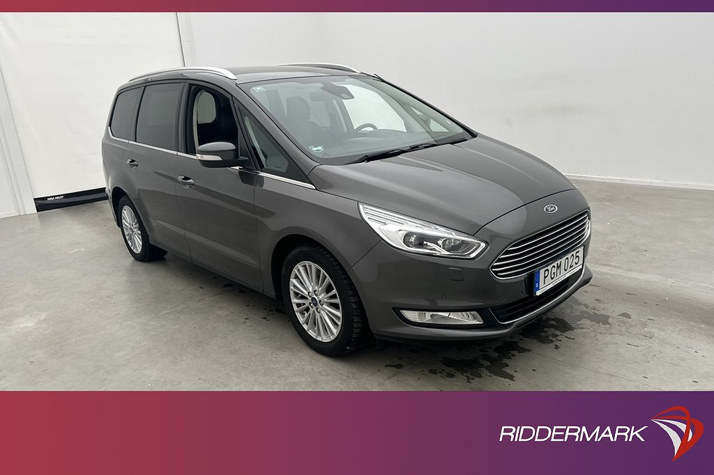 Ford Galaxy TDCi 150hk Business 7-Sits Kamera CarPlay Drag