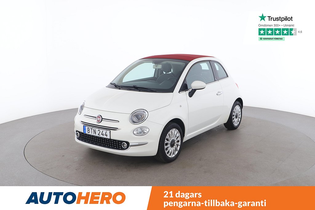 Fiat 500C 1.2 8V Lounge / PDC-Bak