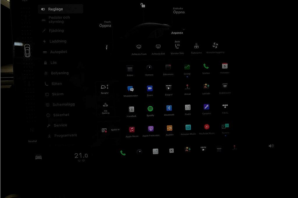 Tesla Model S Model S, 670hk, 2023, YOKE, Pano, Autopilot, MOMS