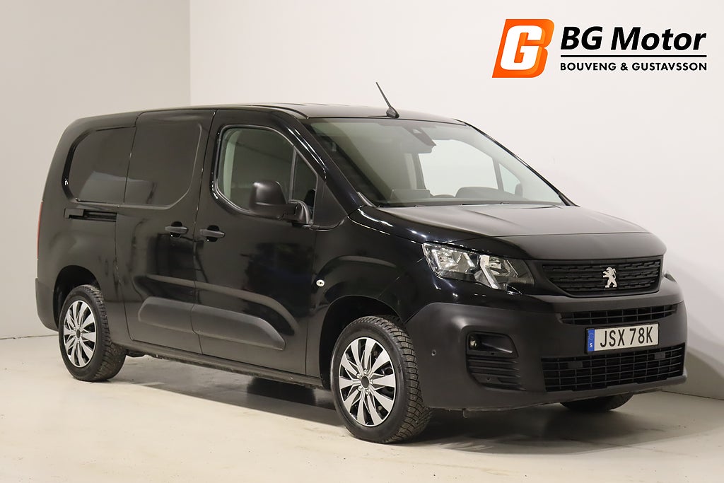 Peugeot Partner 1.5 BlueHDi 131HK Aut Dragkrok/PDC/Värmare/Moms