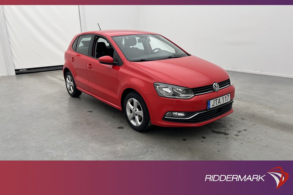 Volkswagen Polo 1.2 TSI 90hk Bluetooth  0,47l/mil