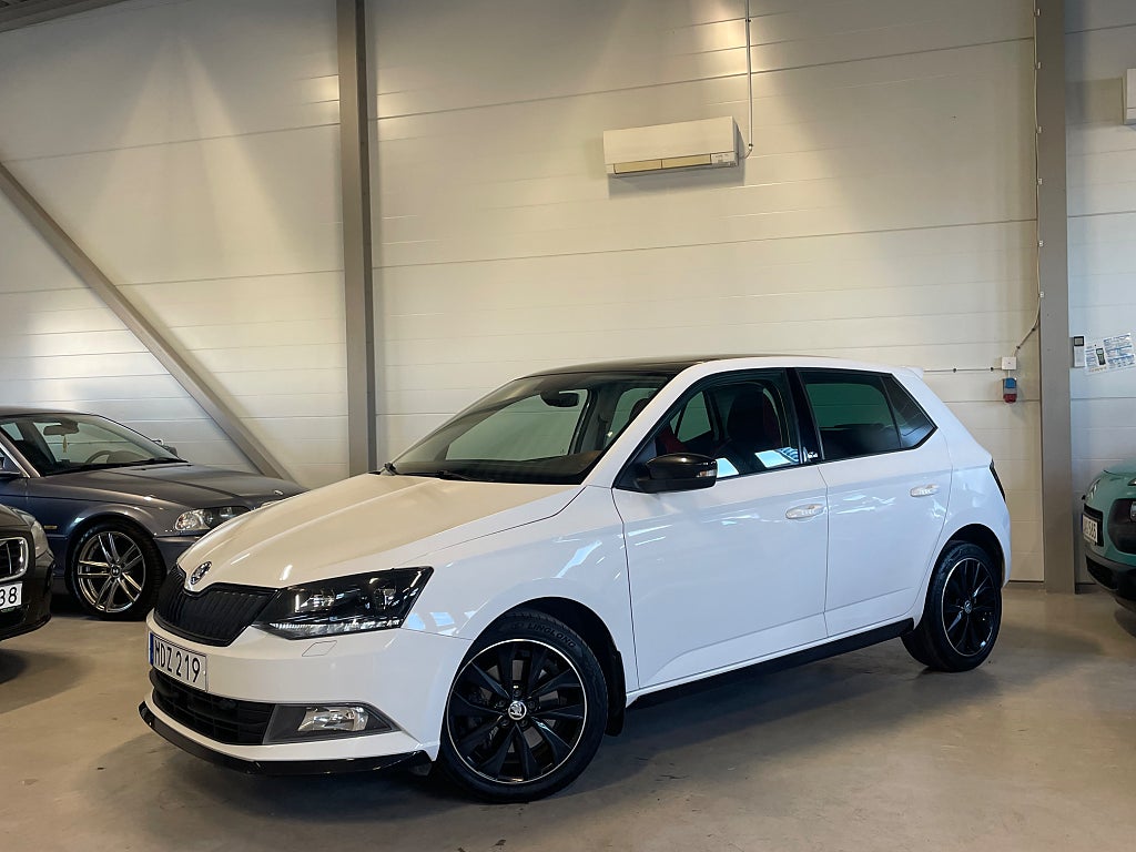 Skoda Fabia 1.2 TSI Monte Carlo Euro 6 2-Ägare Nyservad Panorama 
