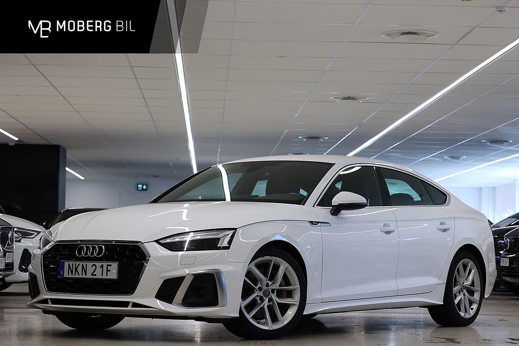 Audi A5 Sportback 45 TFSI Quattro 245hk S-line B-kamera
