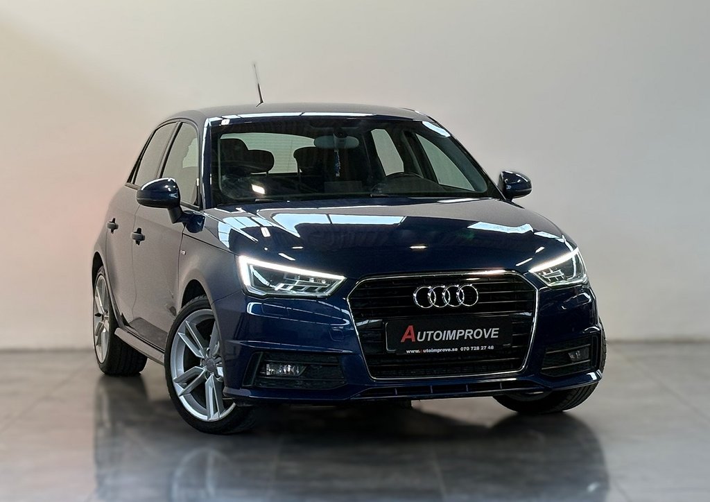 Audi A1 SPORTBACK 125HK 1.4 TFSI S-TRONIC 9000MIL S-LINE