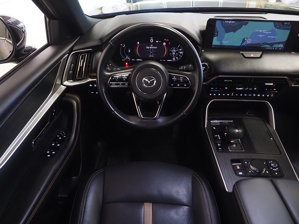 Mazda CX-80 PHEV AWD 327hk Homura COSO 6-sits Drag 360° Navi Skinn 2024