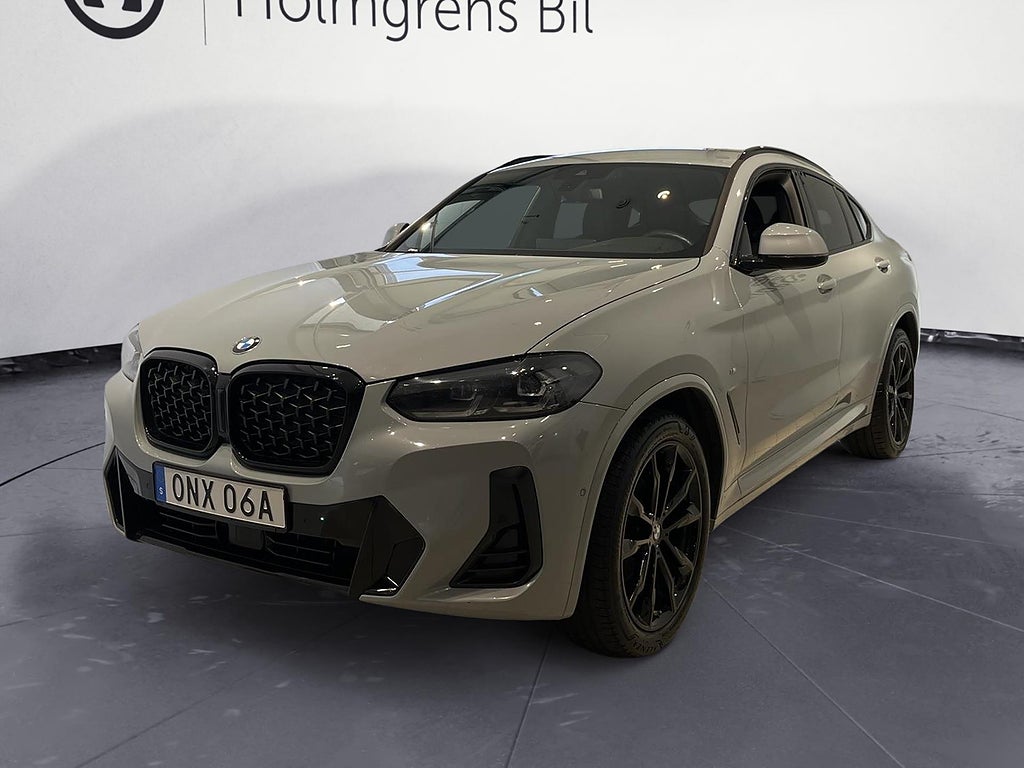 BMW X4 xDrive20d M-Sport Navi Värmare Fartpilot H K Drag Backkamera |