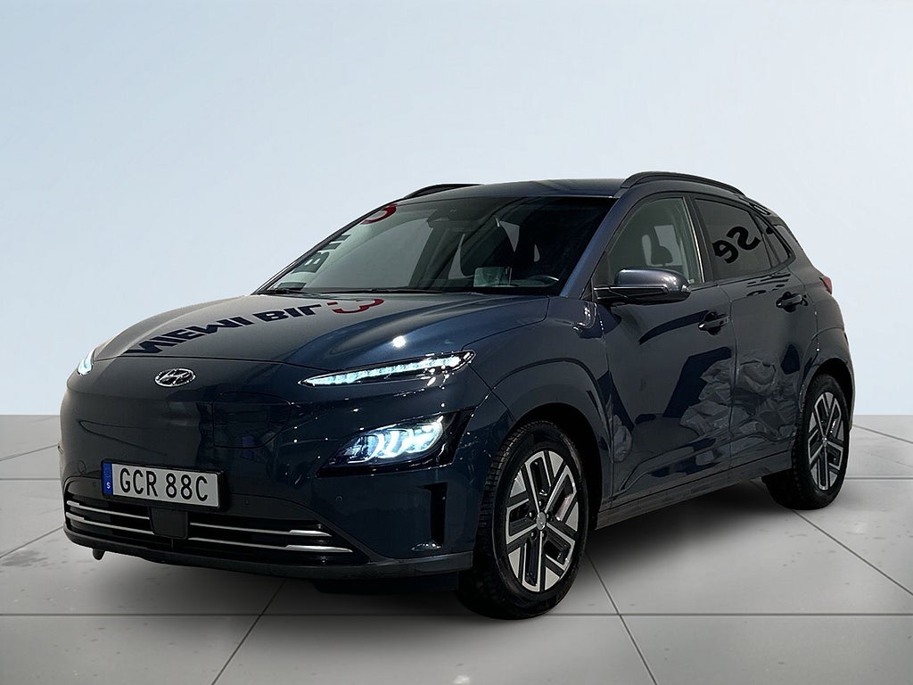 Hyundai Kona 64 kWh Advanced Drag Kamera Krell HuD GPS Skinn SoV