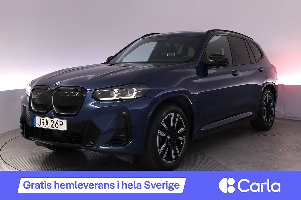 BMW iX3 M Sport Charged Pano Kamera Elstol BSM Navi Drag
