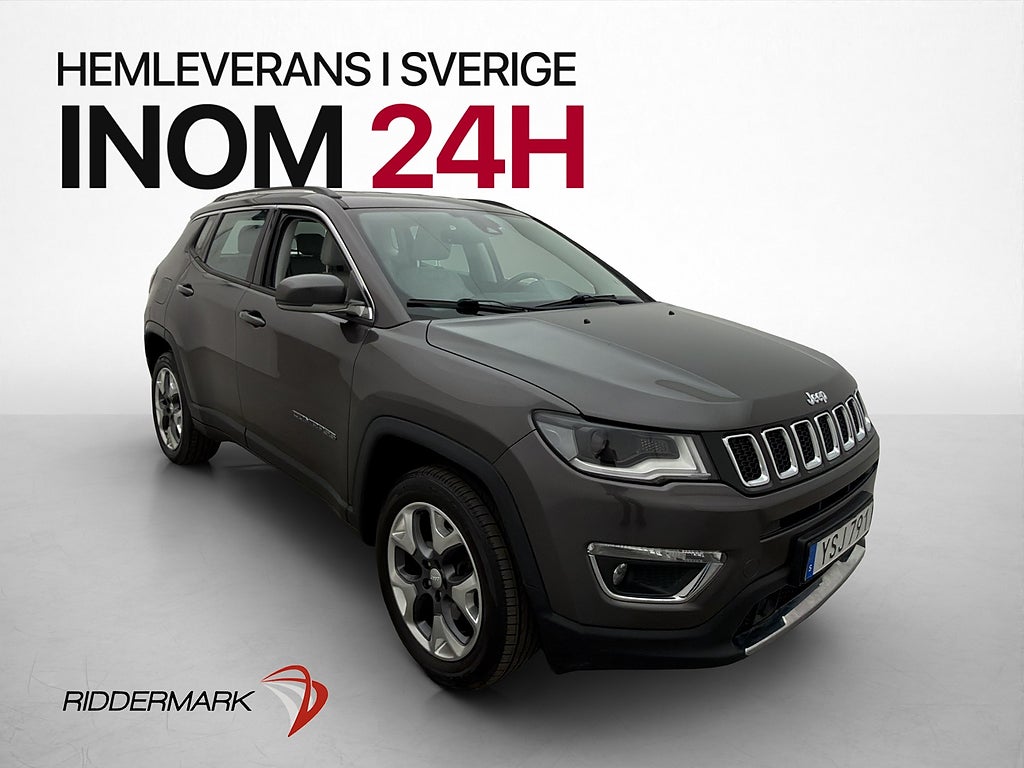 Jeep Compass 2.0 VVT170hk 4WD Limited Farthållare Sv.Såld