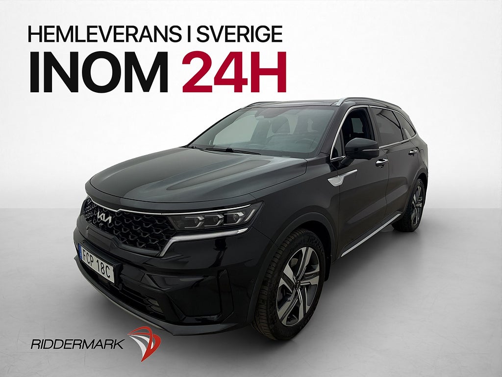 Kia Sorento PHEV AWD Adv Plus 7-Sits Bose Pano HuD 360° Drag