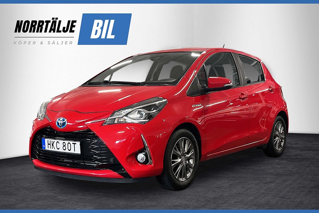 Toyota Yaris HYBRID 101 HK ACTIVE B-KAMERA M&K NYBES NYSERV 360KR/ÅR