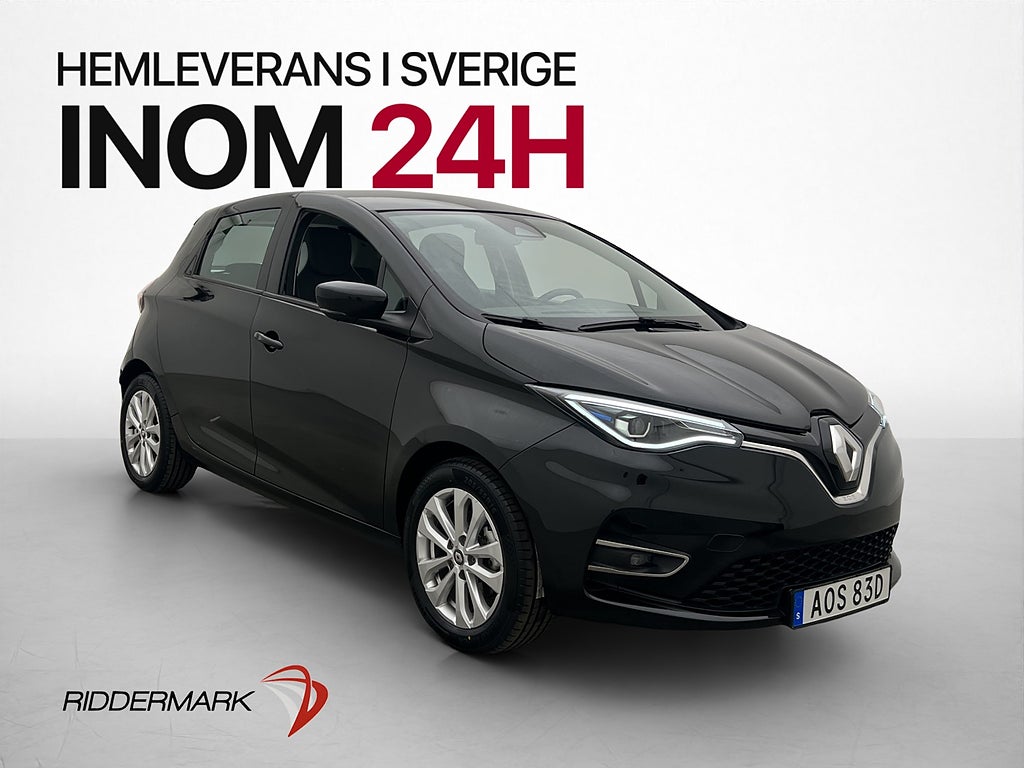 Renault Zoe R110 52 kWh 109hk ZEN Friköpt-Batteri Sensorer