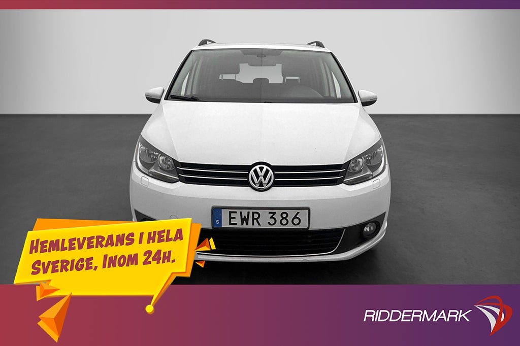 Volkswagen Touran TSI 140hk Masters 7-Sits Värm Kamera Drag