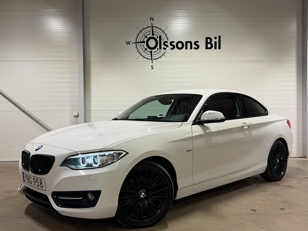 BMW 220 d xDrive Coupé Aut M-Ratt Läder HiFi PDC