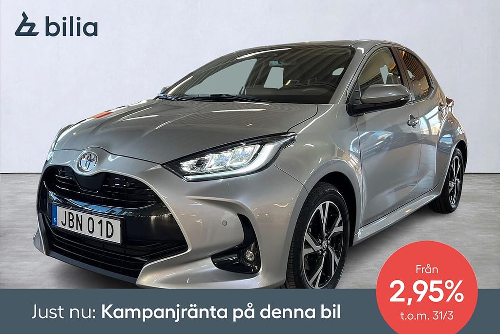 Toyota Yaris Hybrid 115 #2,95% RÄNTA#YARIS 1,5 5D ACTIVE PLUS SÄKERHETSPAKET 