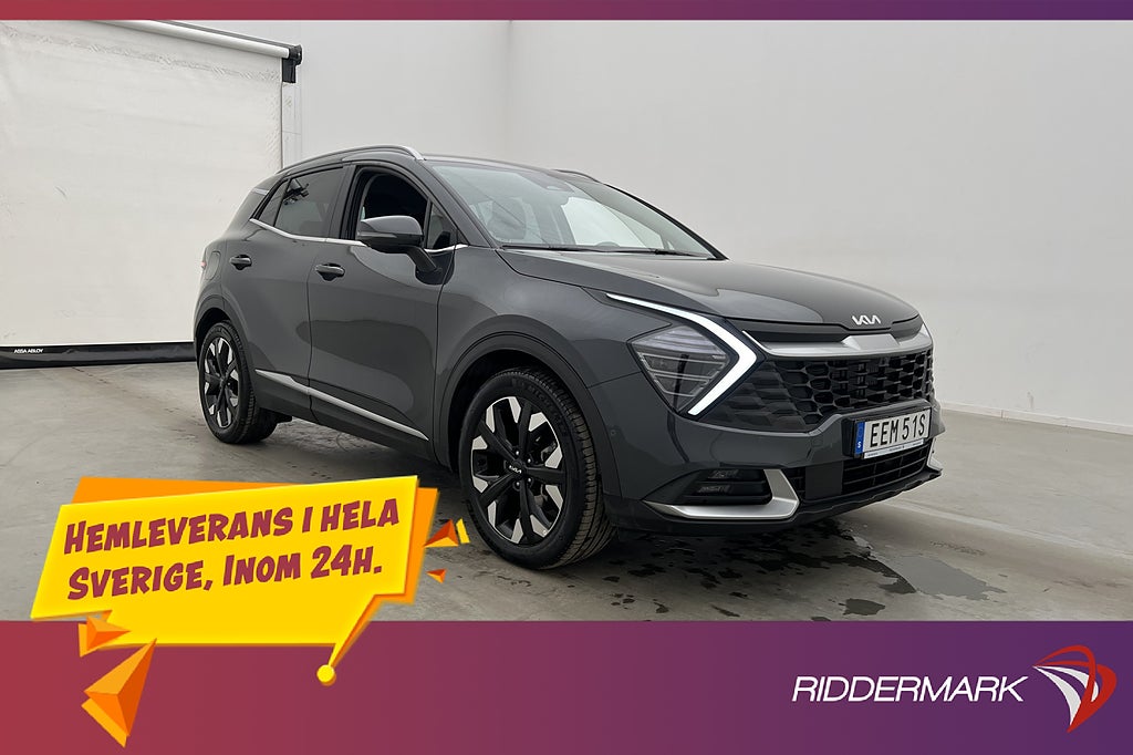 Kia Sportage PHEV AWD H/K 360° Navi Rattvärme CarPlay MOMS