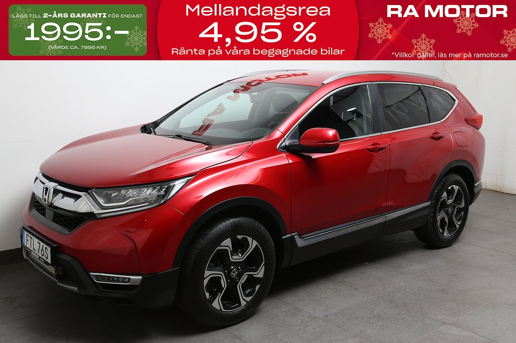 Honda CR-V 1,5 193hk LIFESTYLE NAVI AWD CVT Extraljus Drag 2020