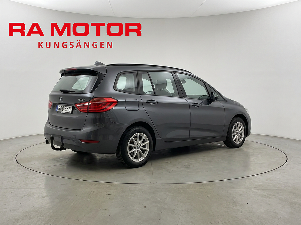 BMW 218i Gran Tourer 136hk | 7-sits | Drag | Backkamera | 2016