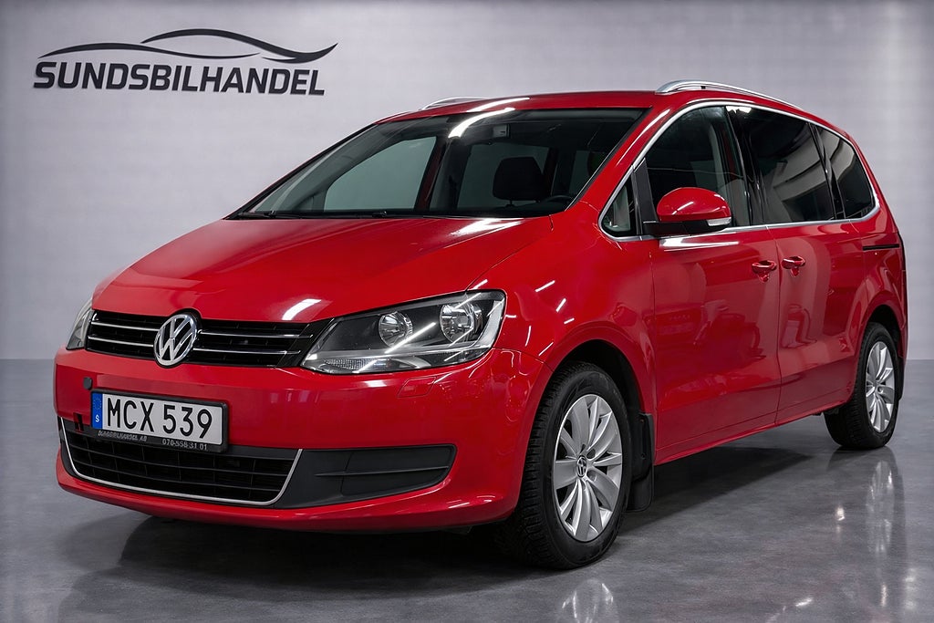 Volkswagen Sharan 7-seater 2.0 TDI Automat Nybesiktad Kamrembytt 1,95% 