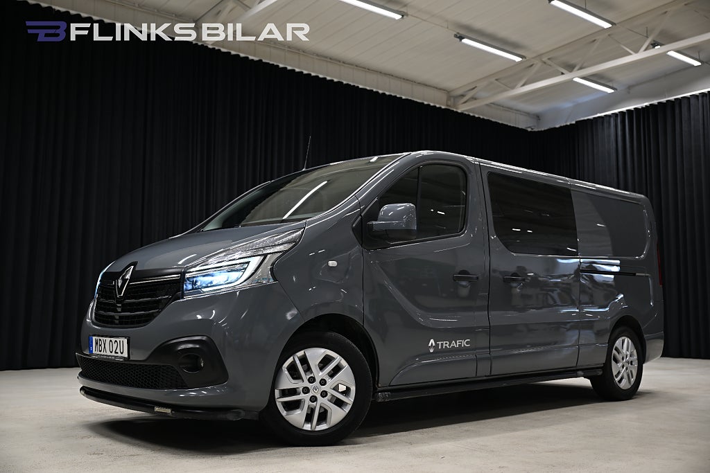 Renault trafic dCi 170HK Automat|Dubbelhytt|Dubbeldörr|SN-Stolar|Moms