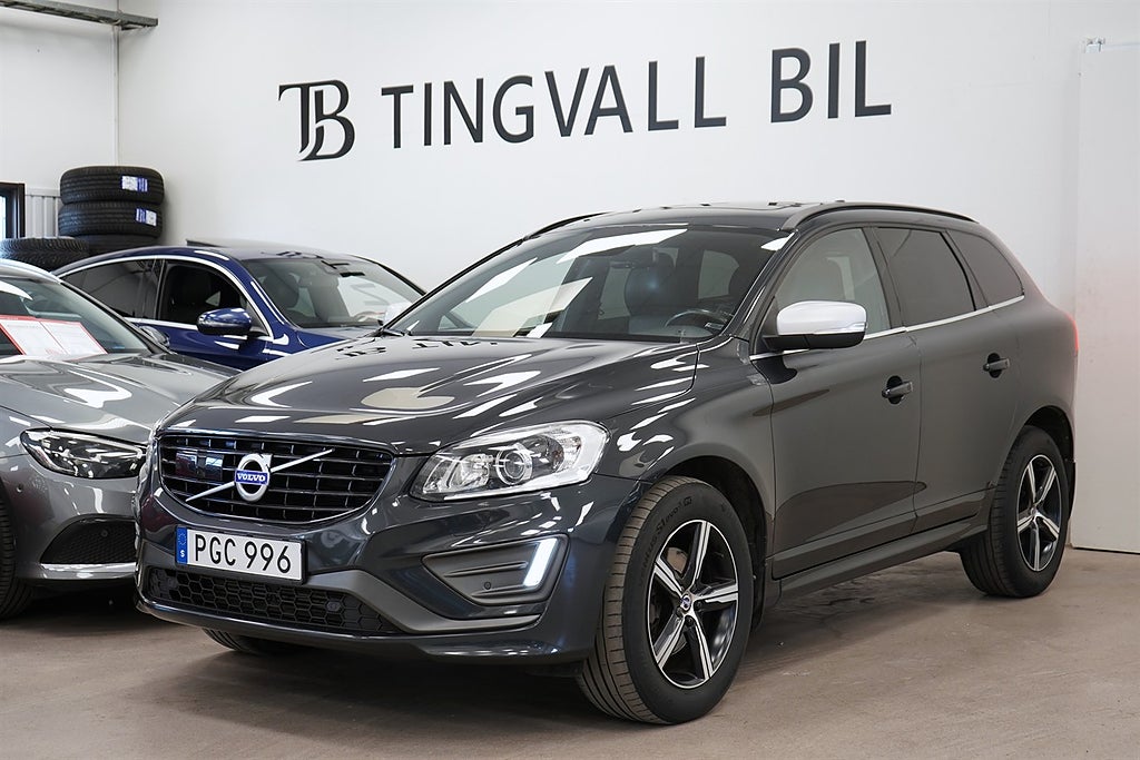 Volvo XC60 D4 AWD R-DESIGN POLESTAR PANORAMA DRAG VÄRMARE