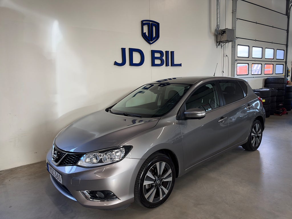Nissan Pulsar 1.2 DIG-T bakkamera Navi lågmil Euro 6 116hk