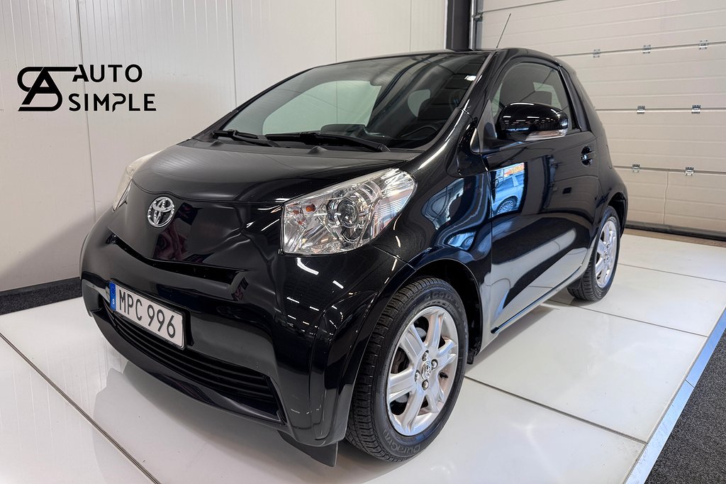 Toyota iQ 1.0 VVT-i Ny Besiktigad Ny Servad Låg-Skatt (68hk)