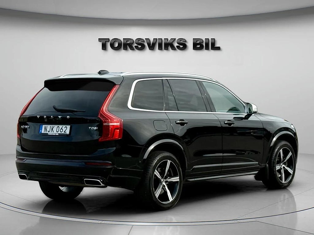 Volvo XC90 7-seater T8 Twin Engine AWD Geartronic R-Design 2 Ägare - miniatyr 6
