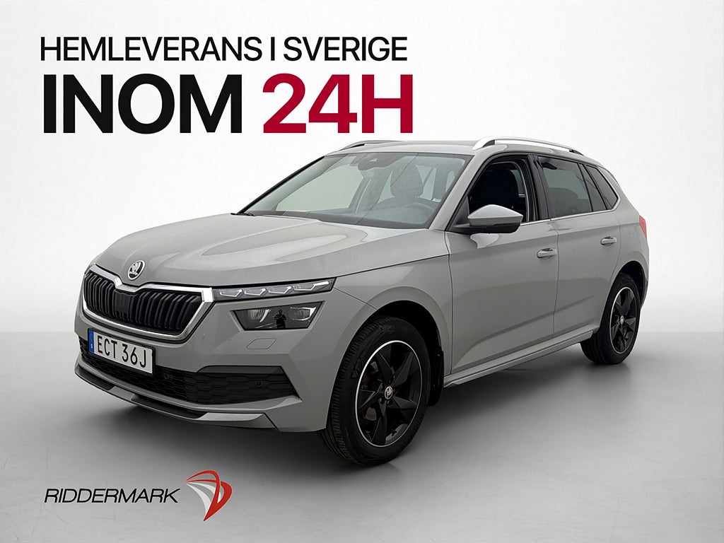 Skoda Kamiq 1.0 TSI Style Kamera Rattvärme Drag CarPlay