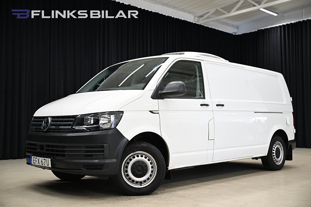 Volkswagen Transporter DSG 150HK L2|Kylbil|Nattkyla|Dubbeldörr|EnÄgare|Leasbar