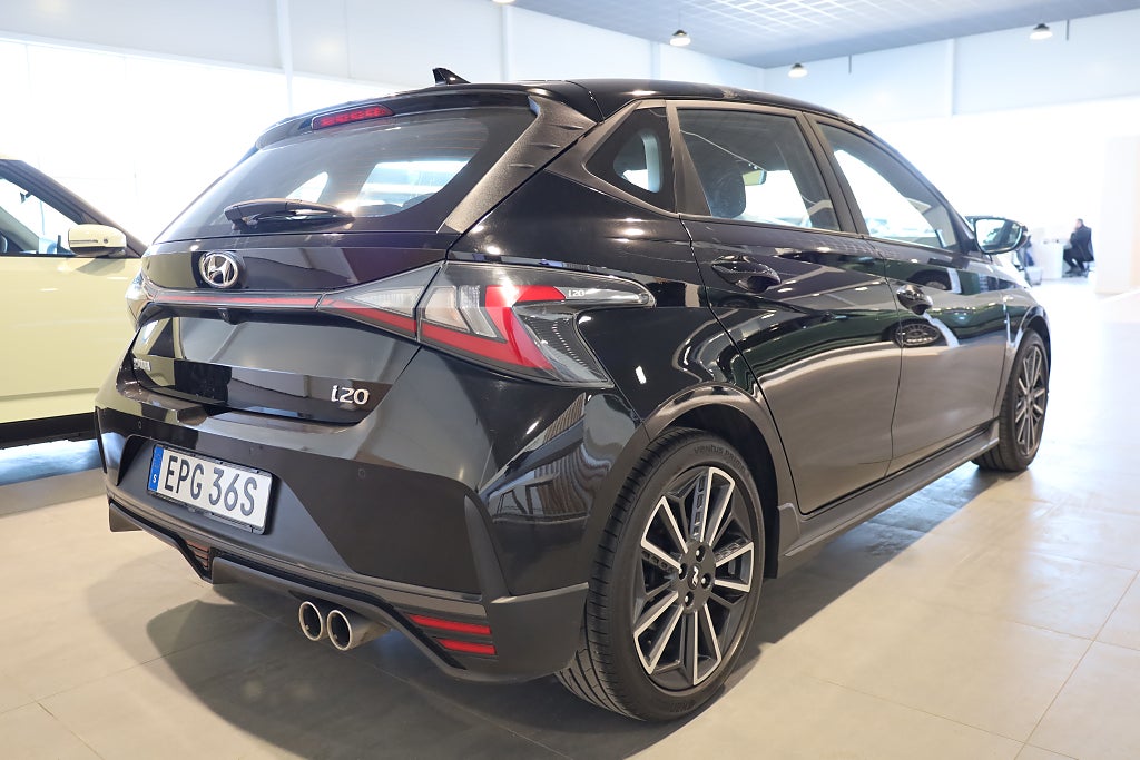 Hyundai i20 1,0 T-GDI iMT 48V MHEV N-Line 120hk Keyless Kamera