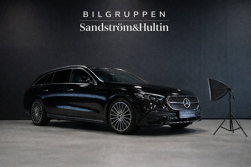Mercedes-Benz E 300 e T AMG Line Advanced/Läder & vinter pkt