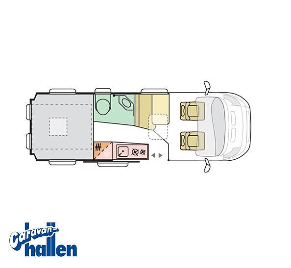 Adria TWIN SUPREME 640 SGX - Fiat MultiJet3 140HP (103kW) 35L