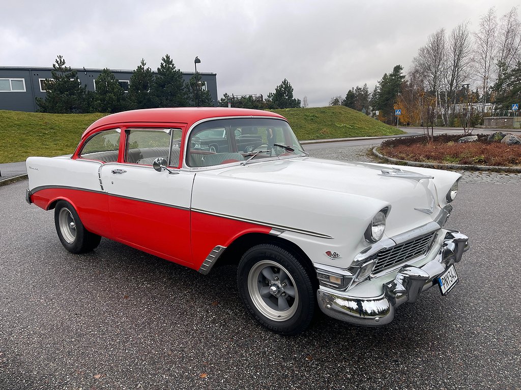 Chevrolet 210 2dr stolpe vässad 327/4vxl manuell